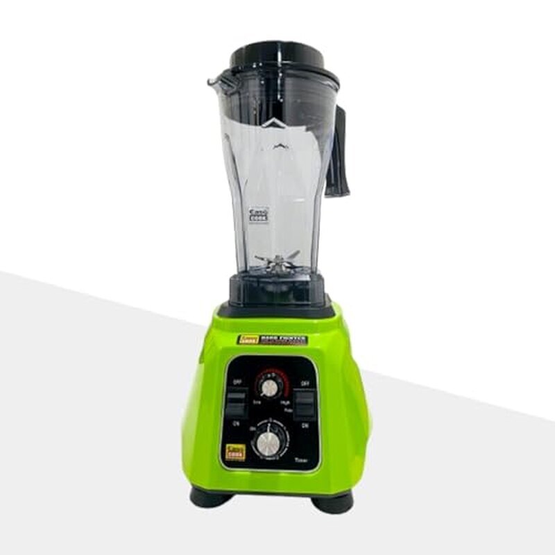 EASY COOK MH15 Hardfighter 1500 Watt Mixer Juicer Grinder | Heavy Duty Commercial Blender | Hi-Speed Blender for Cafe and Restaurants | 4x Performance | Green Red Black