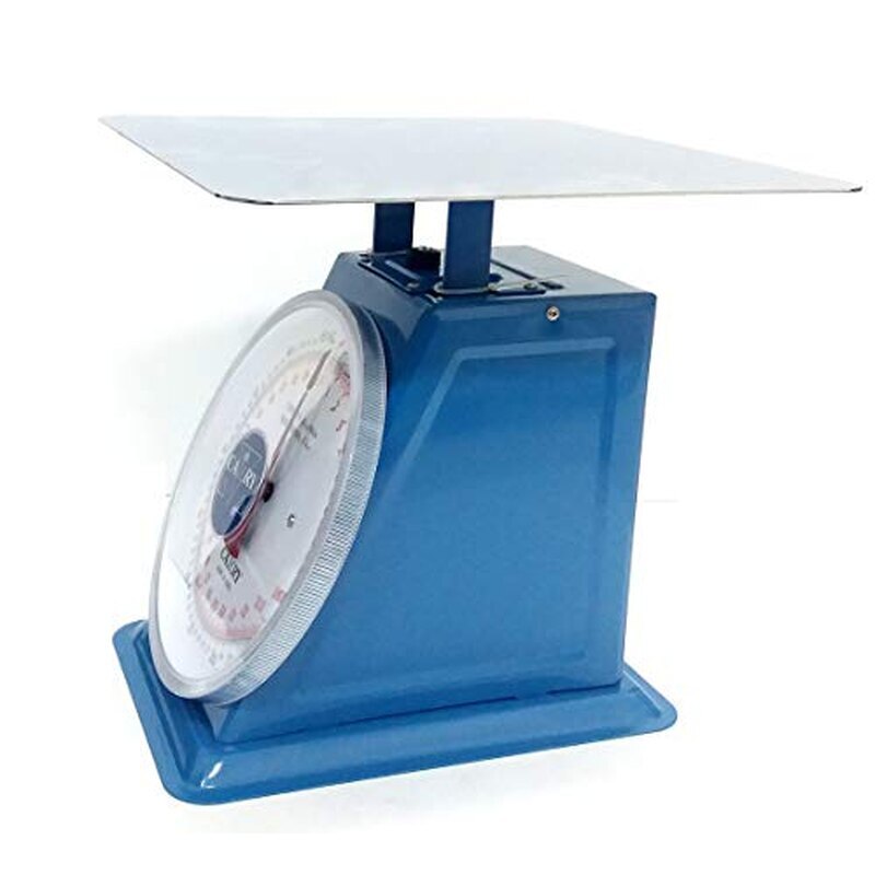 CAMRY Mechanical Spring Scale | Analog Dial Weighing Scale with Metal Platform | Grocery, Vegetable, Meat, Market & Commercial Use