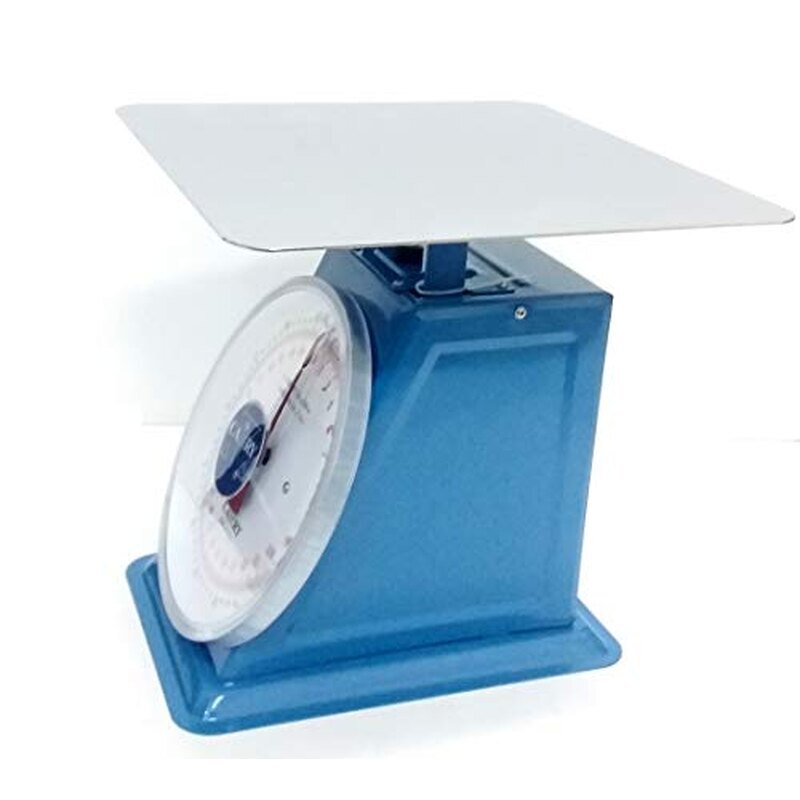 CAMRY Mechanical Spring Scale | Analog Dial Weighing Scale with Metal Platform | Grocery, Vegetable, Meat, Market & Commercial Use