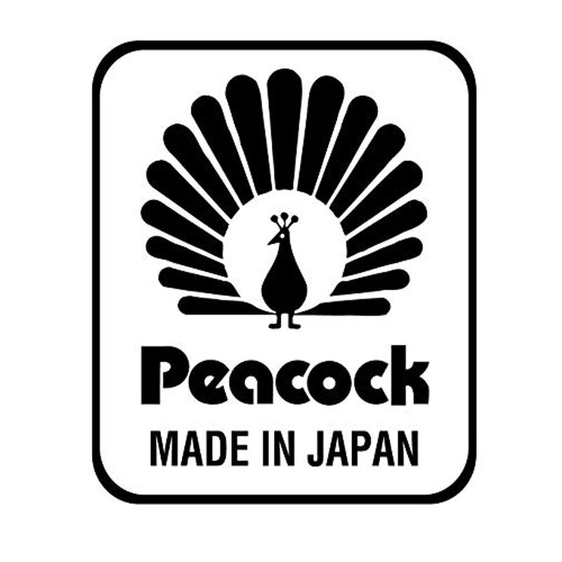 Peacock أبو طاووس Original Japan Vacuum Flask Model 138 Blue with Beige Accent | 100% Made in Japan | Asbestos-Free Japanese Thermos |